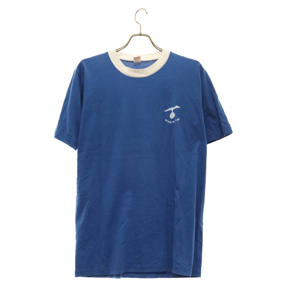 VINTAGE(ヴィンテージ) フランス軍 トレーニング Tシャツ カットソー ブルー