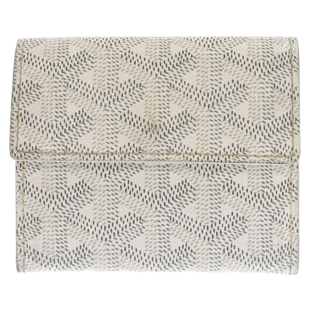GOYARD(ゴヤール) マリニー ウォレット 2つ折りコインケース コンパクト財布 ホワイト