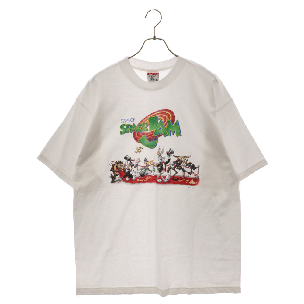 VINTAGE(ヴィンテージ) 90s SPACE JAM スペースジャム キャラクタープリント 半袖Tシャツ カットソー ホワイト
