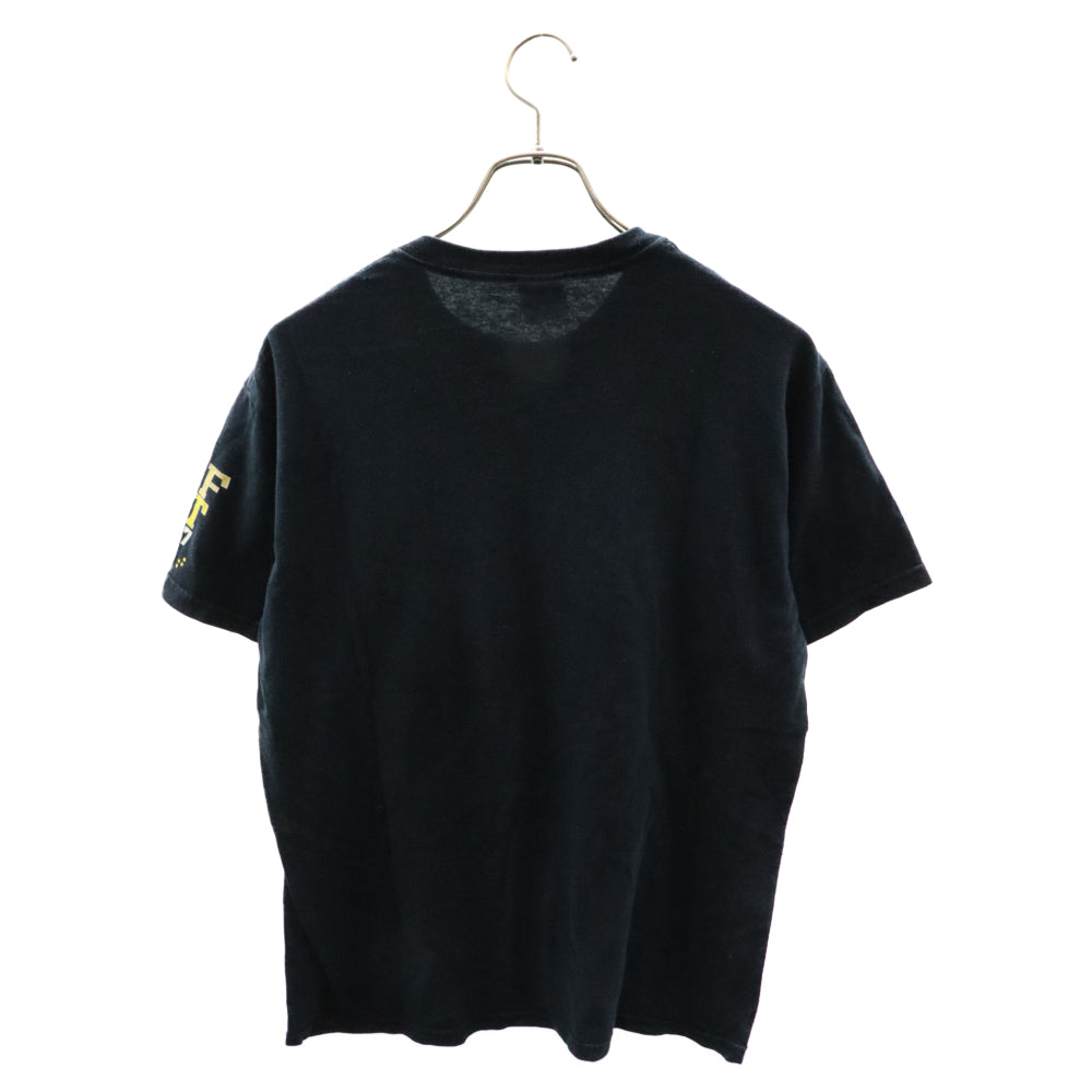 VINTAGE(ヴィンテージ) 00s STEVI WONDER TEE スティービーワンダー フロントプリント半袖Tシャツ カットソー ネイビー