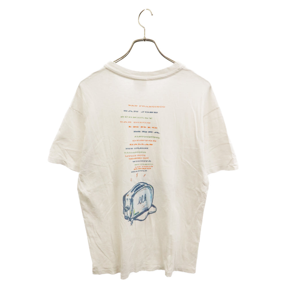VINTAGE(ヴィンテージ) 90s PEARL JAM Freak TEE パールジャム 両面プリント半袖Tシャツ カットソー ホワイト
