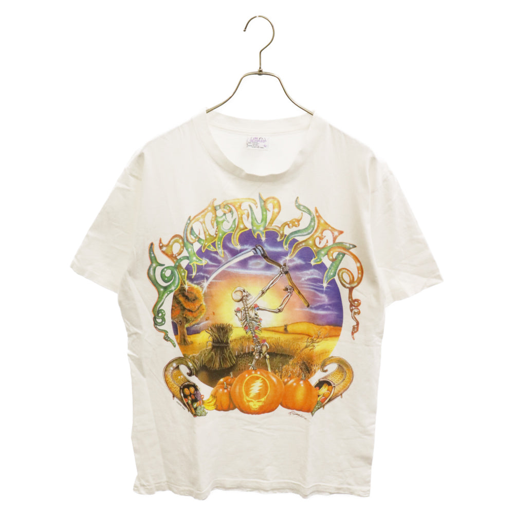 VINTAGE(ヴィンテージ) 90s GRATEFUL DEAD FALL TOUR 1994 TEE グレイトフルデッド 両面プリント半袖Tシャツ カットソー ホワイト