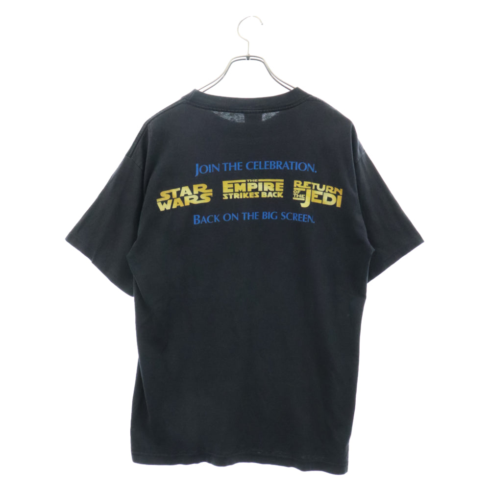 VINTAGE(ヴィンテージ) 90s STARWARS TEE スターウォーズ 両面プリント半袖Tシャツ カットソー ブラック