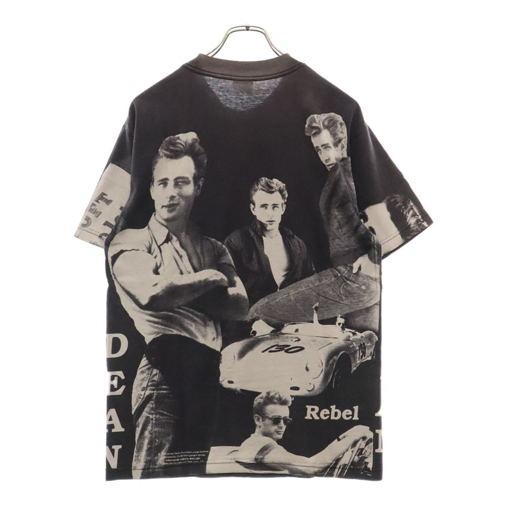 VINTAGE(ヴィンテージ) 90 00s James Dean Movie TEE ジェームズ ディーン ムービー 両面プリント半袖Tシャツ カットソー ブラック