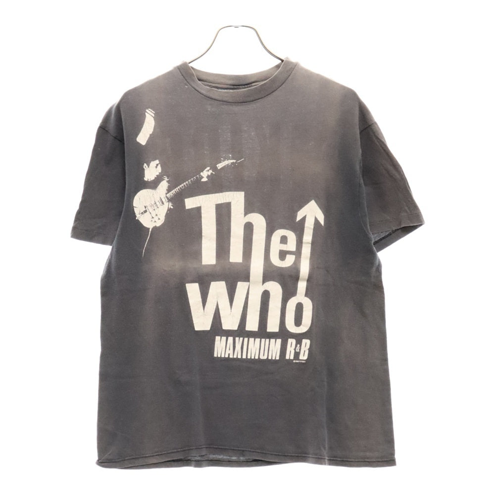 VINTAGE(ヴィンテージ) 80s THE WHO THE KIDS ARE ALRIGHT TOUR ザフー ツアー Tシャツ グレー