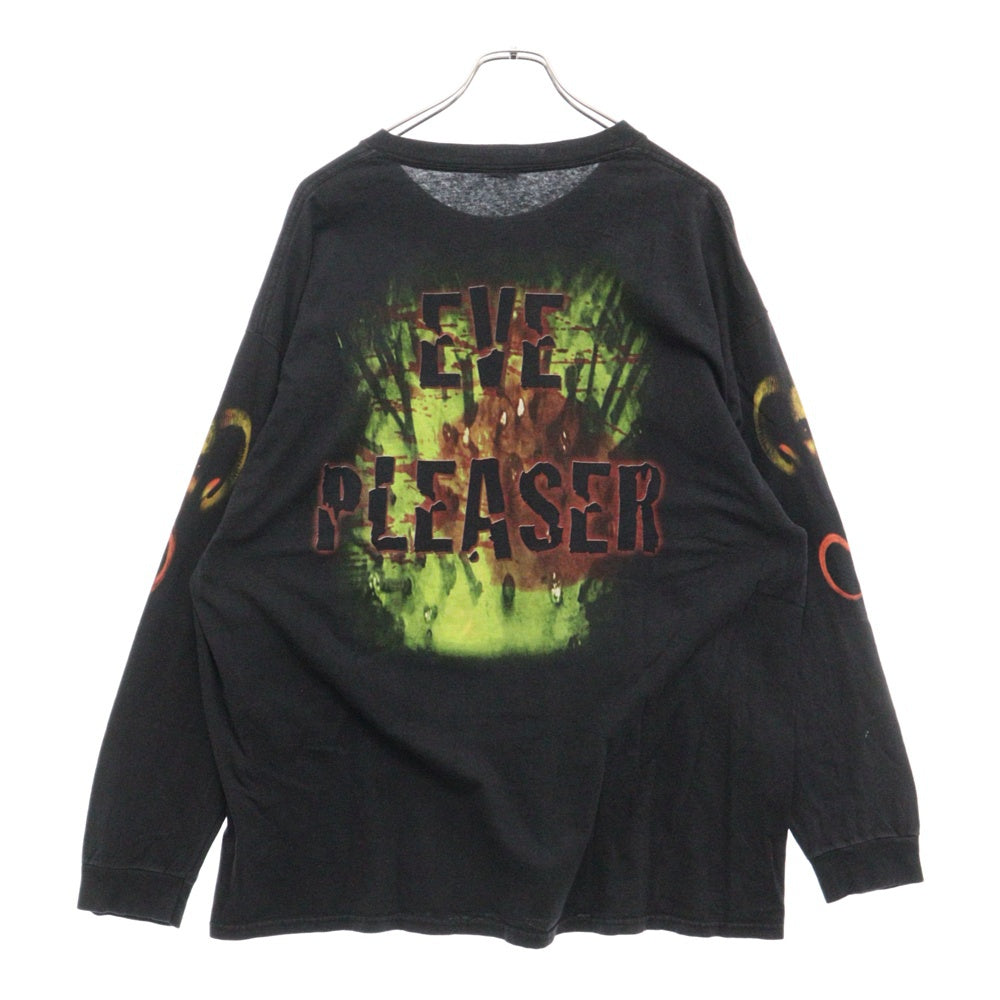 VINTAGE(ヴィンテージ) 90s CRADLE OF FILTH L/S TEE クレイドル・オブ・フィルス バンド 両面プリント長袖Tシャツ 長袖カットソー ブラック