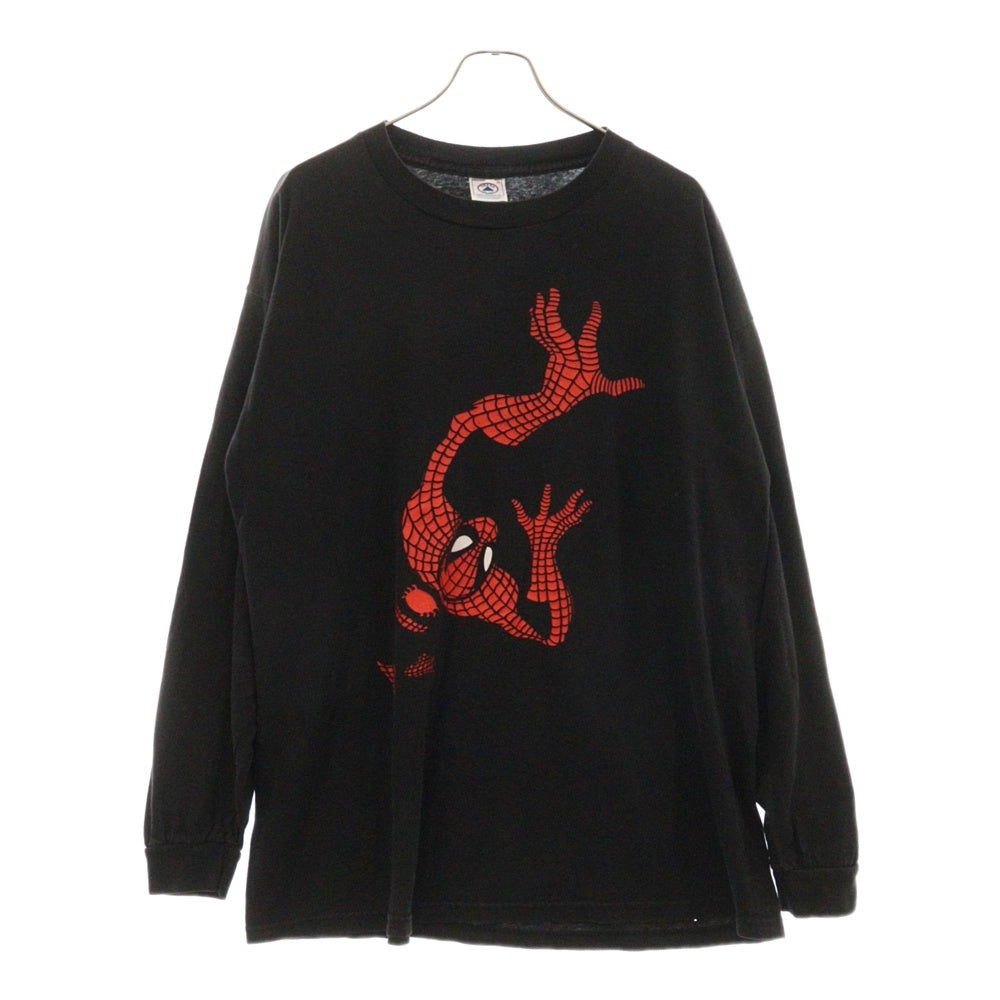 VINTAGE(ヴィンテージ) 90s MARVEL SPIDER MAN LONG SLEEVE TEE マーベル スパイダーマン ロングスリーブ カットソー Tシャツ ブラック