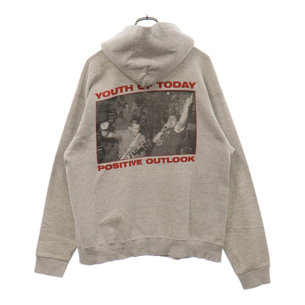 VINTAGE(ヴィンテージ) 90s VINTAGE YOUTH OF TODAY ユースオブトゥデイ ヴィンテージ プルオーバーパーカー スウェット グレー