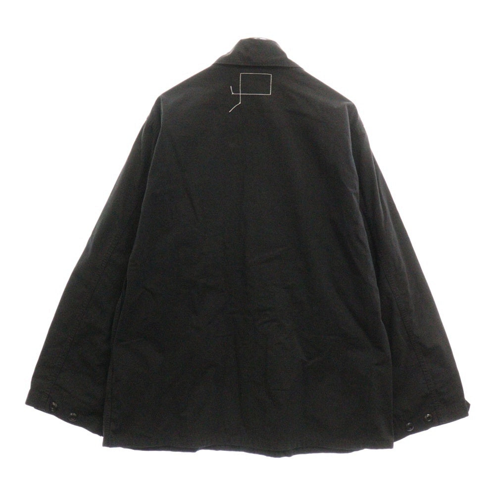 WTAPS(ダブルタップス) 18AW JUNGLE LS SHIRT ジャングル ロングスリーブ ミリタリー シャツ ブラック 182WVDT-SHM02