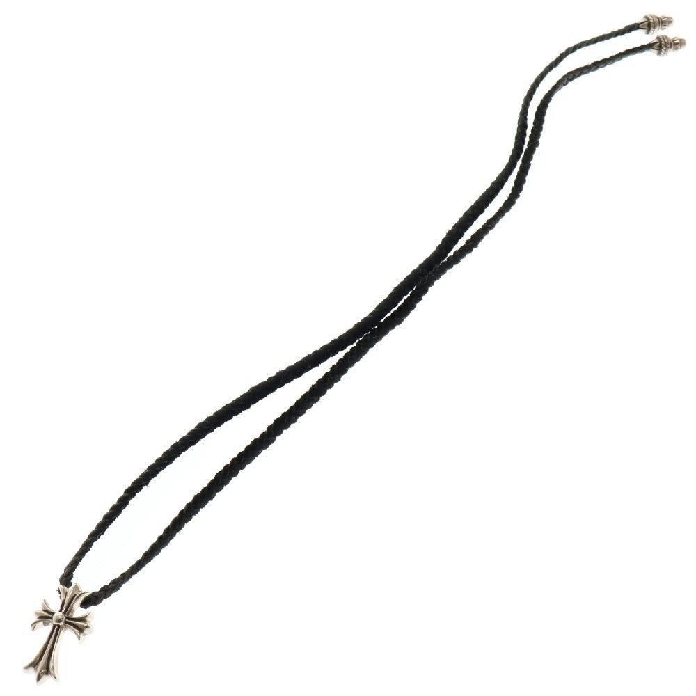 CHROME HEARTS(クロムハーツ) CH CRS SML BC スモールCHクロスボロチップ Wボロチップ シルバーネックレス