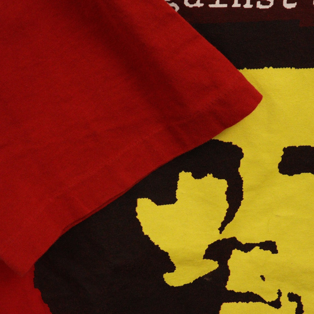 VINTAGE(ヴィンテージ) 90s RAGE AGAINST THE MACHINE CHE GUEVARA RED TEE レイジアゲインストザマシーン チェ ゲバラ 両面プリント 半袖Tシャツ カットソー レッド