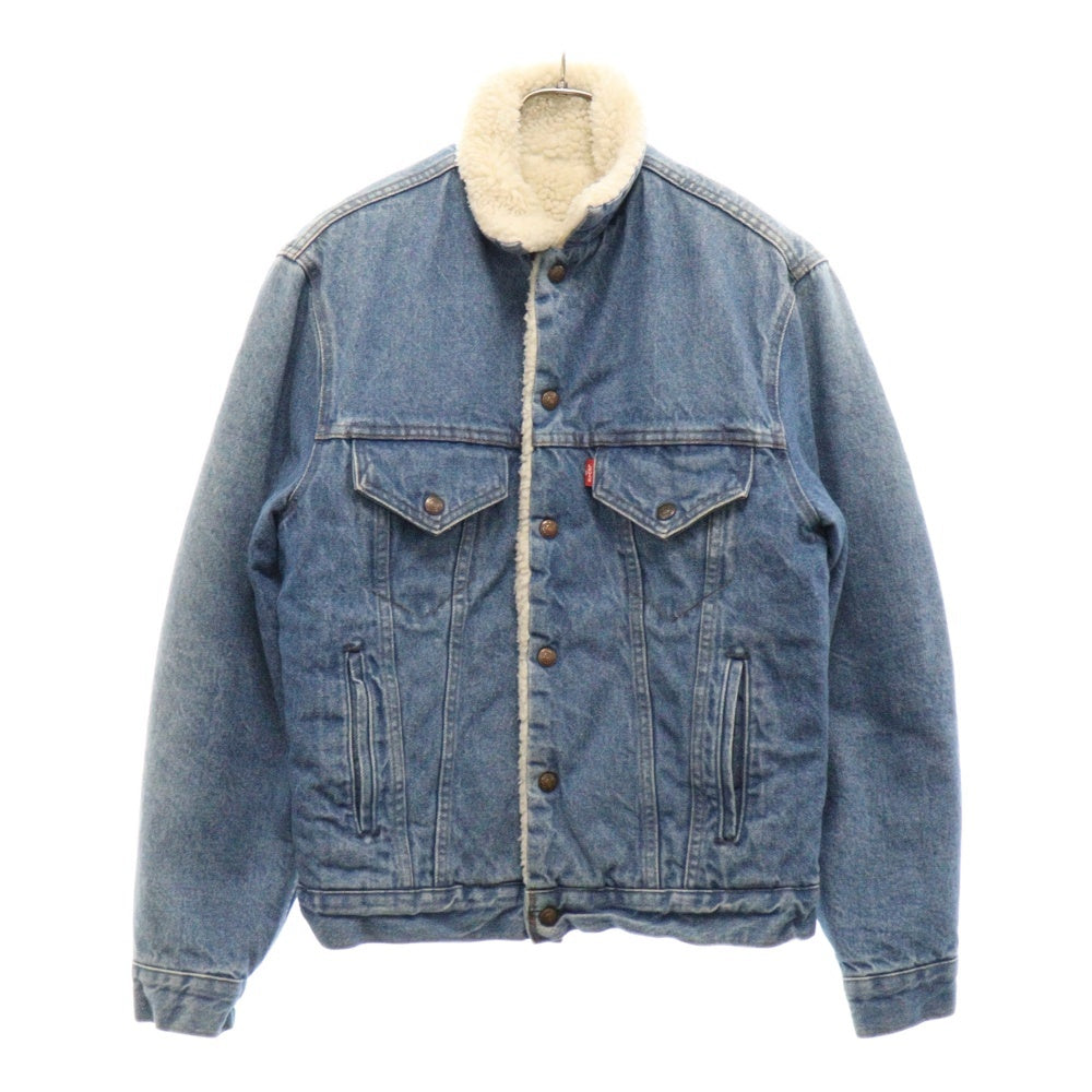 Levi's(リーバイス) 80s VINTAGE 70608-0216 ボタン裏刻印 527 デニム ボアジャケット インディゴ
