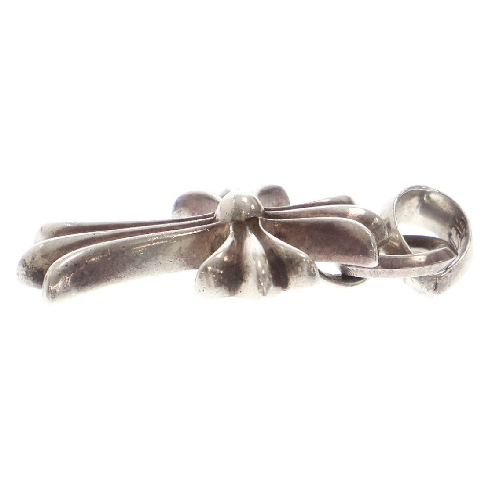 CHROME HEARTS(クロムハーツ) CH CRS SML W BALE スモールCHクロスベイル Wベイル シルバーネックレストップ