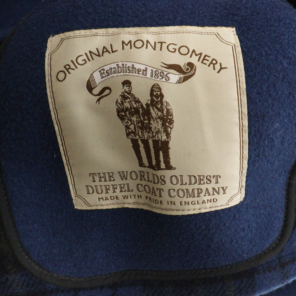 Original Montgomery(オリジナルモンゴメリー) WOOL LONG DUFFEL COAT ウール ロングダッフルコート ブルー