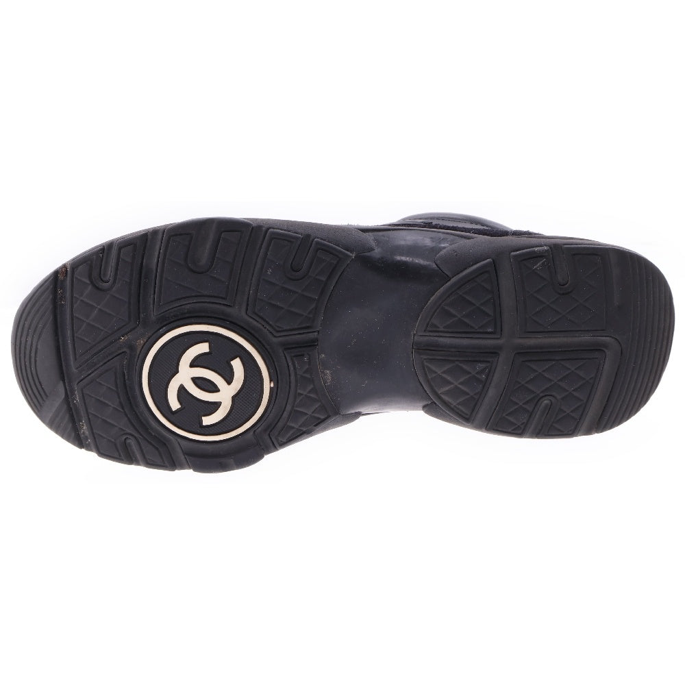 CHANEL(シャネル) coco mark Sneakers ココマーク ローカットスニーカー スエード ブラック G33745