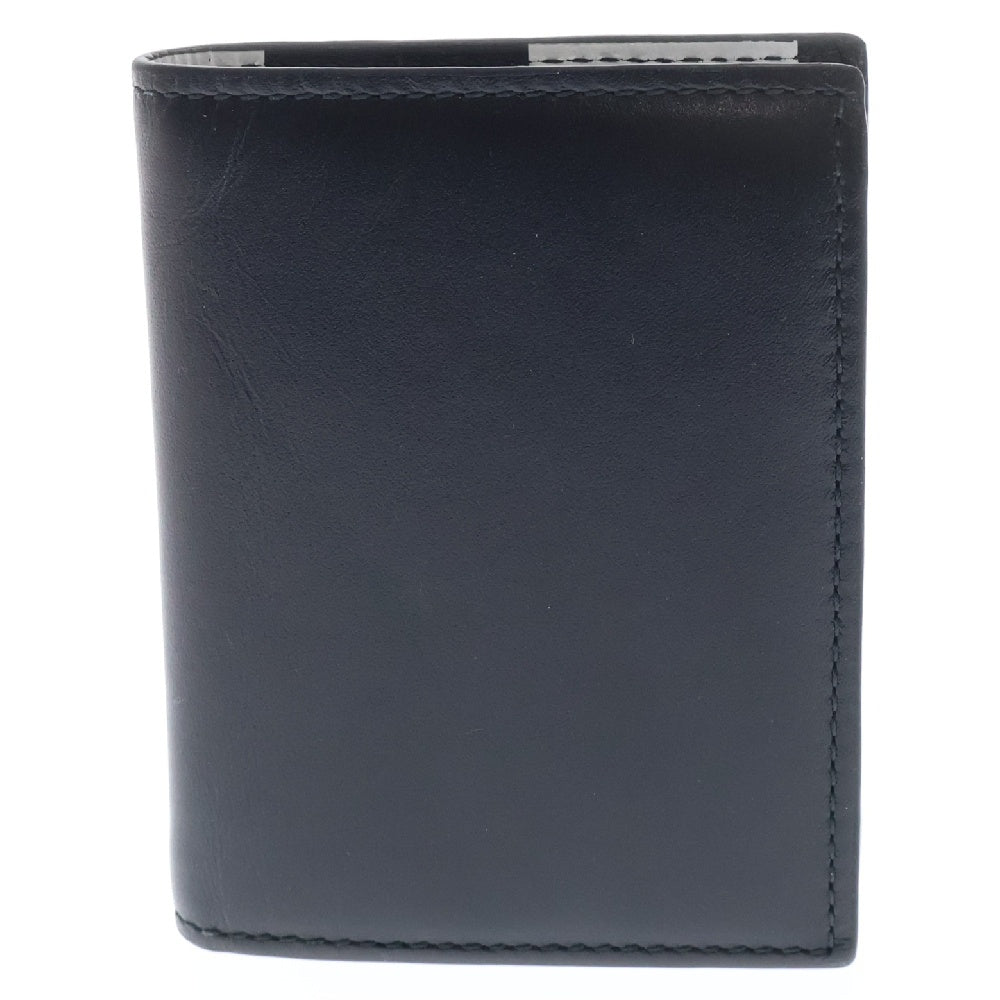 COMME des GARCONS COMME des GARCONS(コムデギャルソンコムデギャルソン) Checkered Flag WALLET チェッカーフラッグ ウォレット 2つ折り 財布 ブラック