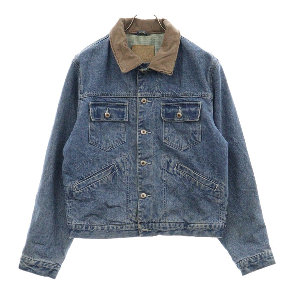 VINTAGE(ヴィンテージ) OLD GAP COTTON LINED DENIM JACKET オールド ギャップ チェック ライナー デニム ジャケット インディゴ