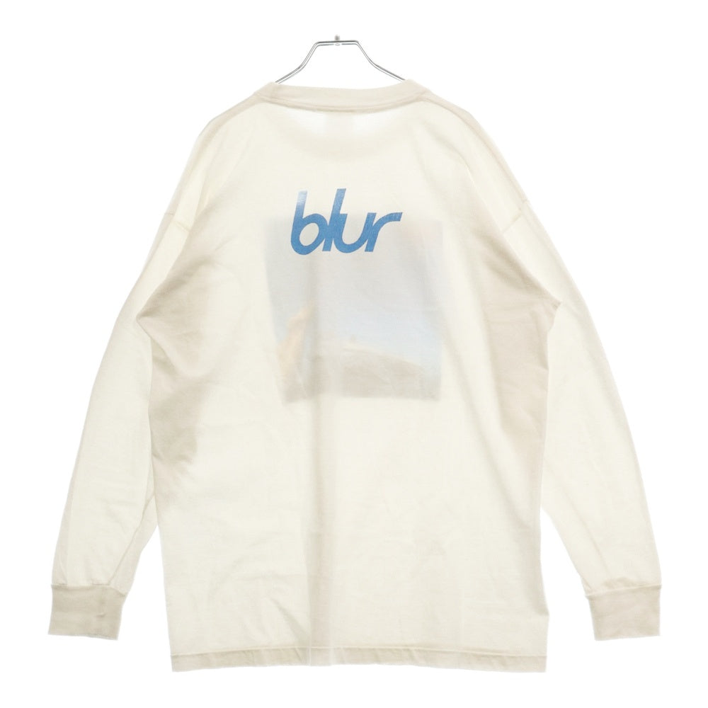 VINTAGE(ヴィンテージ) 90s BLUR THE GREAT ESCAPE L/S ブルー 両面プリント ロンT 長袖 カットソー ホワイト