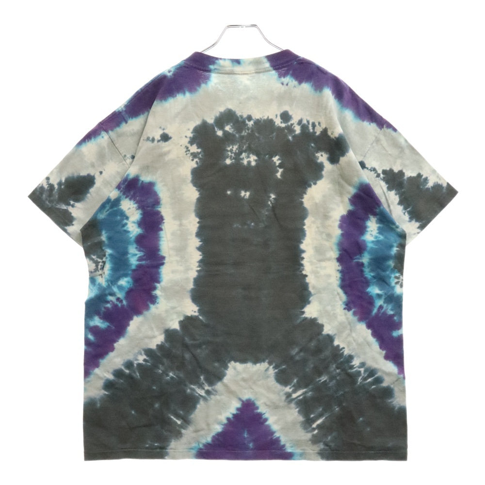 VINTAGE(ヴィンテージ) 90s OLD & VINTAGE 1995 HAVE A DEAD DAY BLUE TEIDYE TEE ハブ・ア・デッド・デイ タイダイ フロントプリント半袖Tシャツ カットソー タイダイ