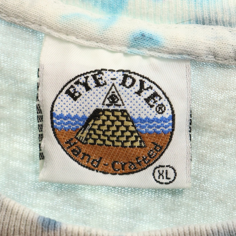 VINTAGE(ヴィンテージ) 90s OLD & VINTAGE 1995 HAVE A DEAD DAY BLUE TEIDYE TEE ハブ・ア・デッド・デイ タイダイ フロントプリント半袖Tシャツ カットソー タイダイ