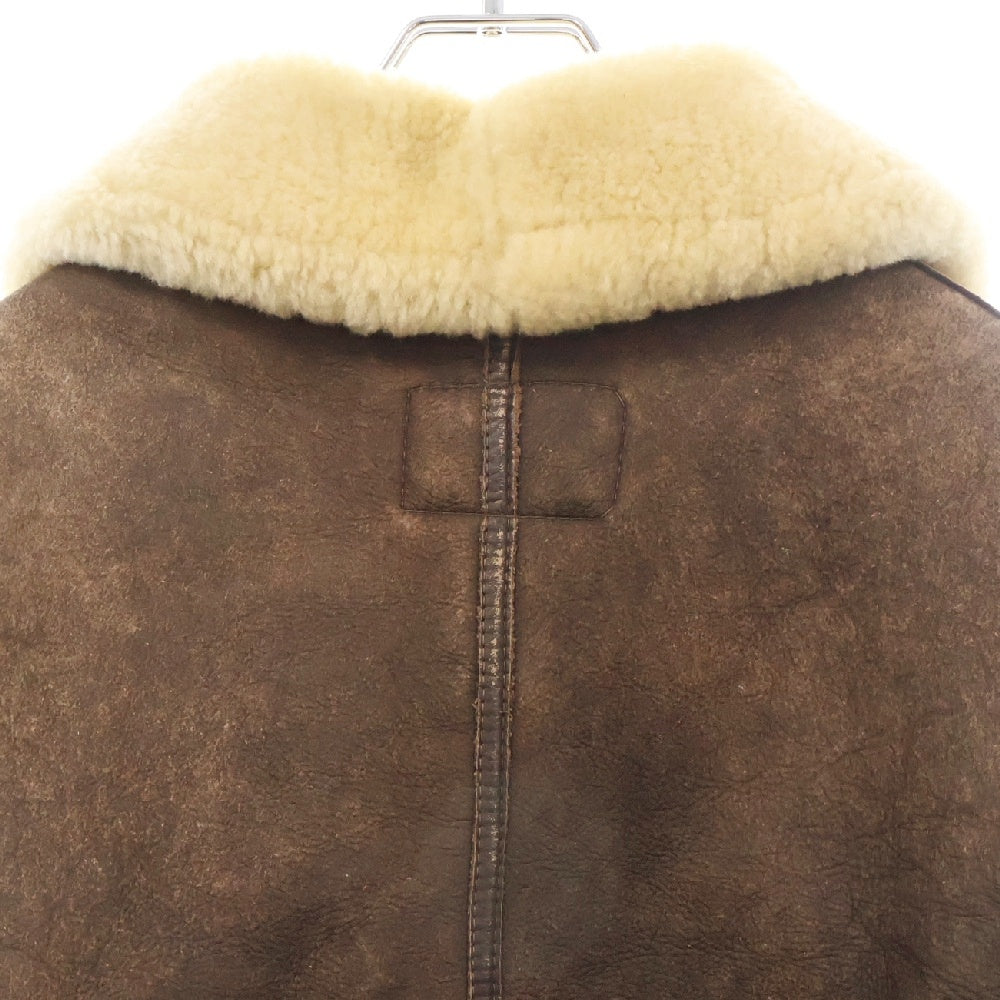 VINTAGE(ヴィンテージ) US AIR FORCE B-3 TYPE SHEEPSKIN ムートン シープスキン ショート ジャケット ブラウン
