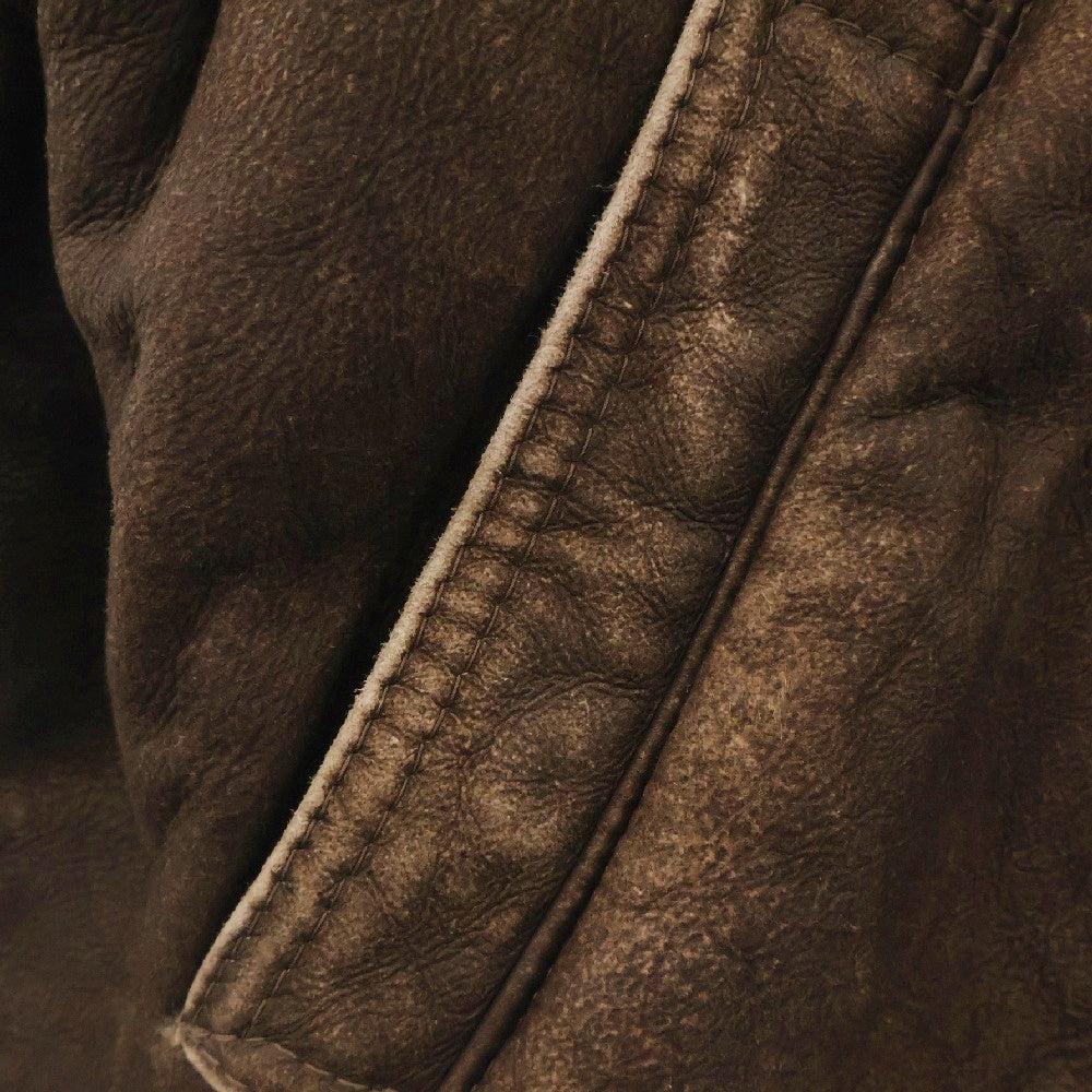 VINTAGE(ヴィンテージ) US AIR FORCE B-3 TYPE SHEEPSKIN ムートン シープスキン ショート ジャケット ブラウン