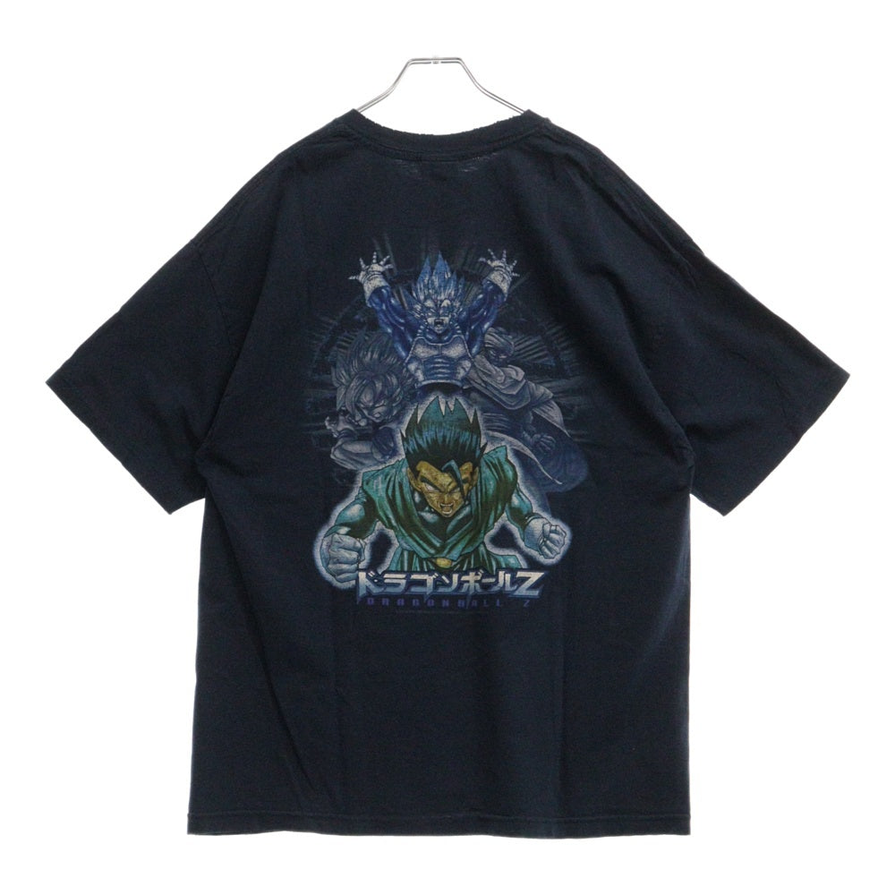 VINTAGE(ヴィンテージ) 90s DRAGON BALL Z ドラゴンボールZ 両面プリント Tシャツ 半袖カットソー ネイビー