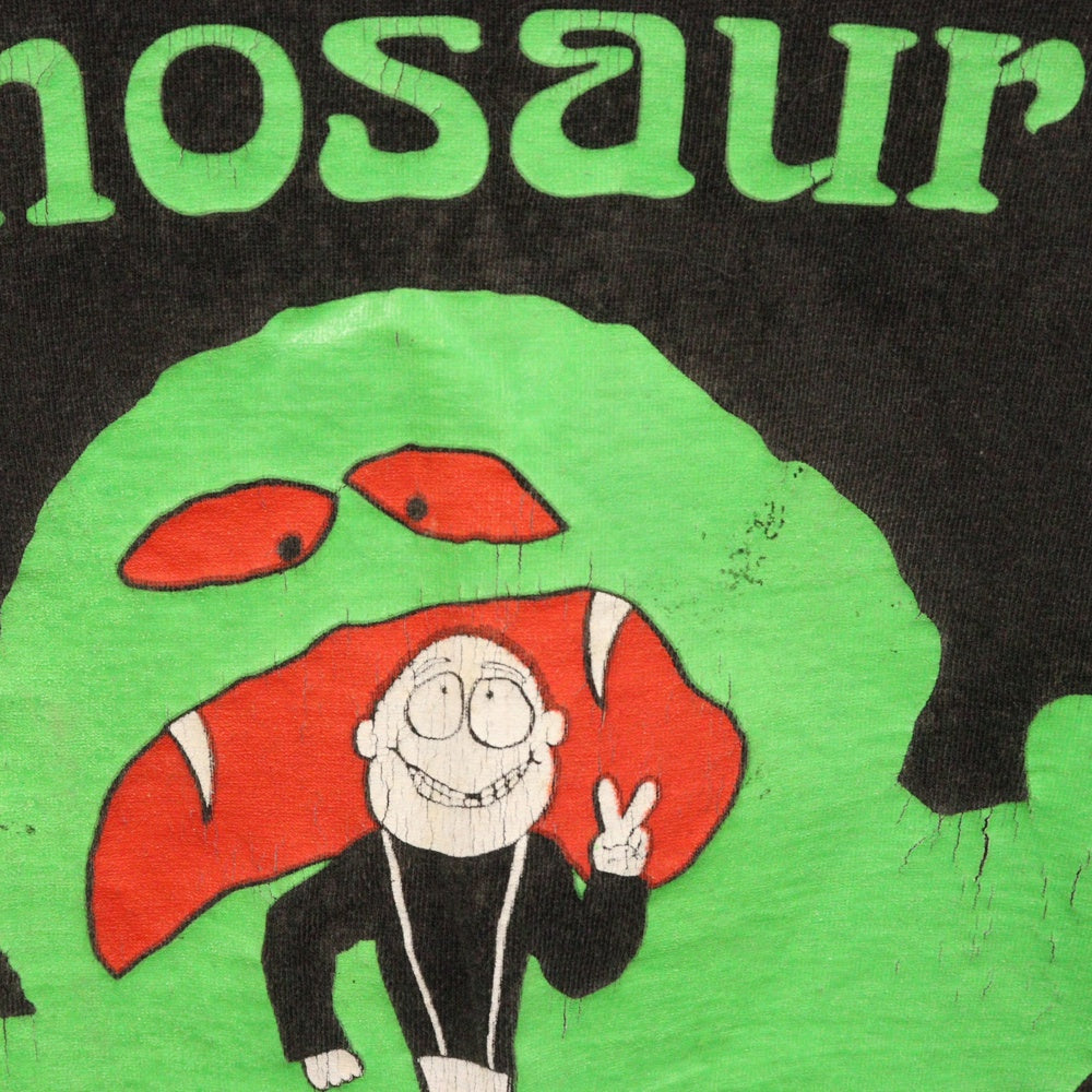 VINTAGE(ヴィンテージ) 90s DINOSAUR Jr ダイナソージュニア フロントプリント Tシャツ 半袖カットソー ブラック