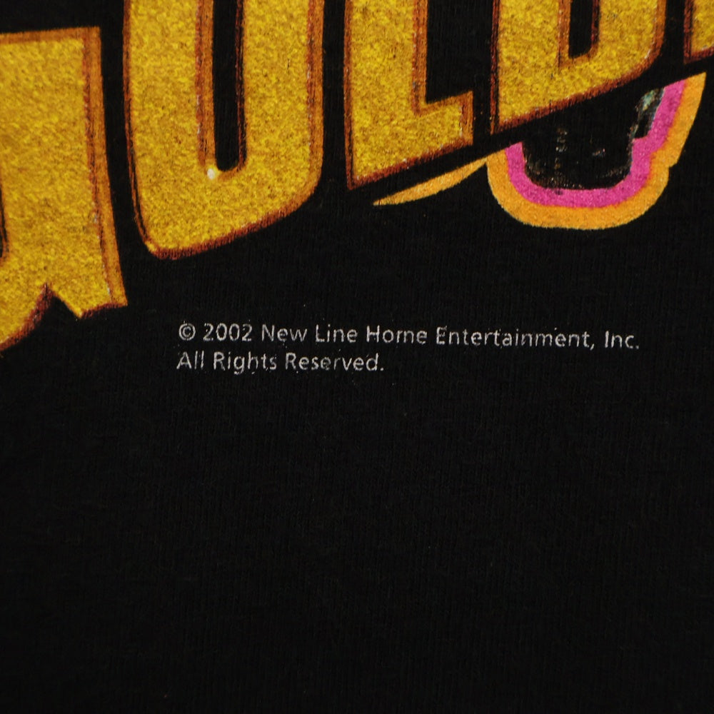 VINTAGE(ヴィンテージ) 00s AUSTIN POWERS in GOLDMEMBER MOVIE TEE L/S オースティン・パワーズ 両面プリント Tシャツ 長袖カットソー ブラック