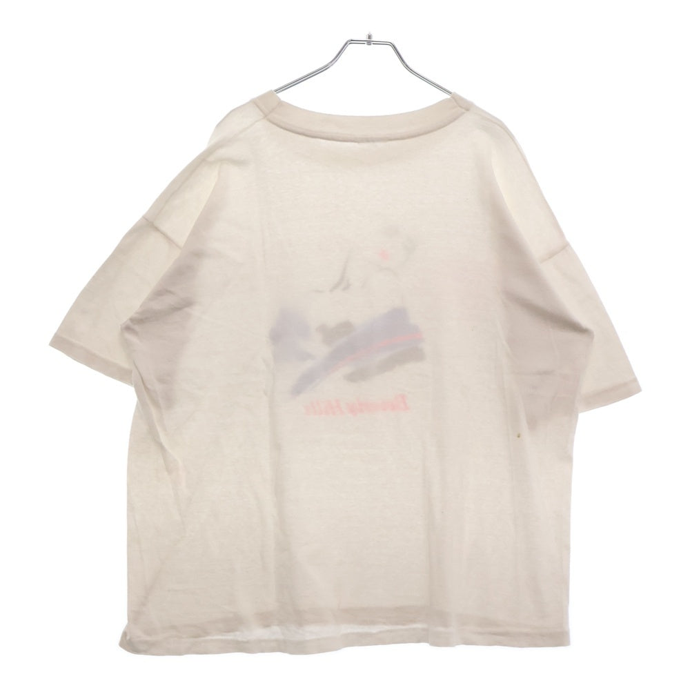 VINTAGE(ヴィンテージ) 90s Beverly Hills ビバリーヒルズ フロントプリント Tシャツ 半袖カットソー ホワイト