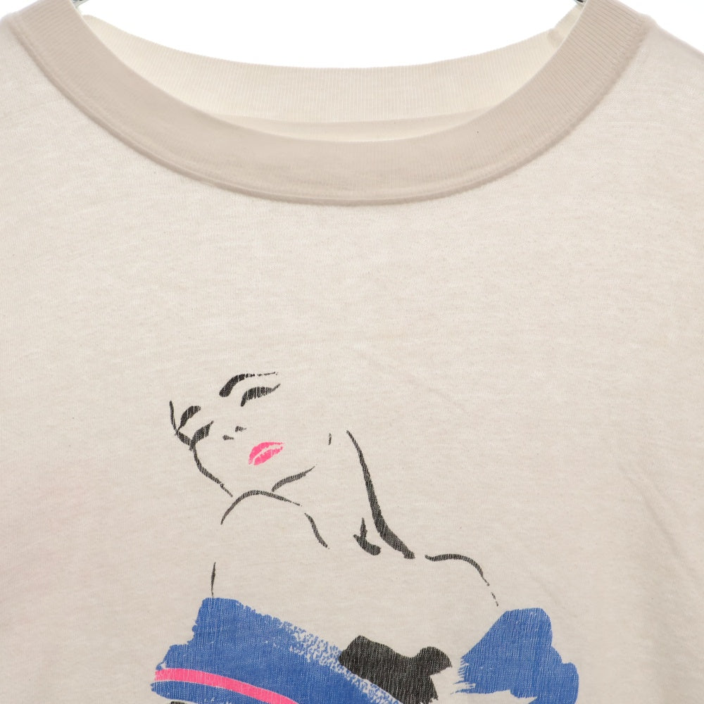 VINTAGE(ヴィンテージ) 90s Beverly Hills ビバリーヒルズ フロントプリント Tシャツ 半袖カットソー ホワイト