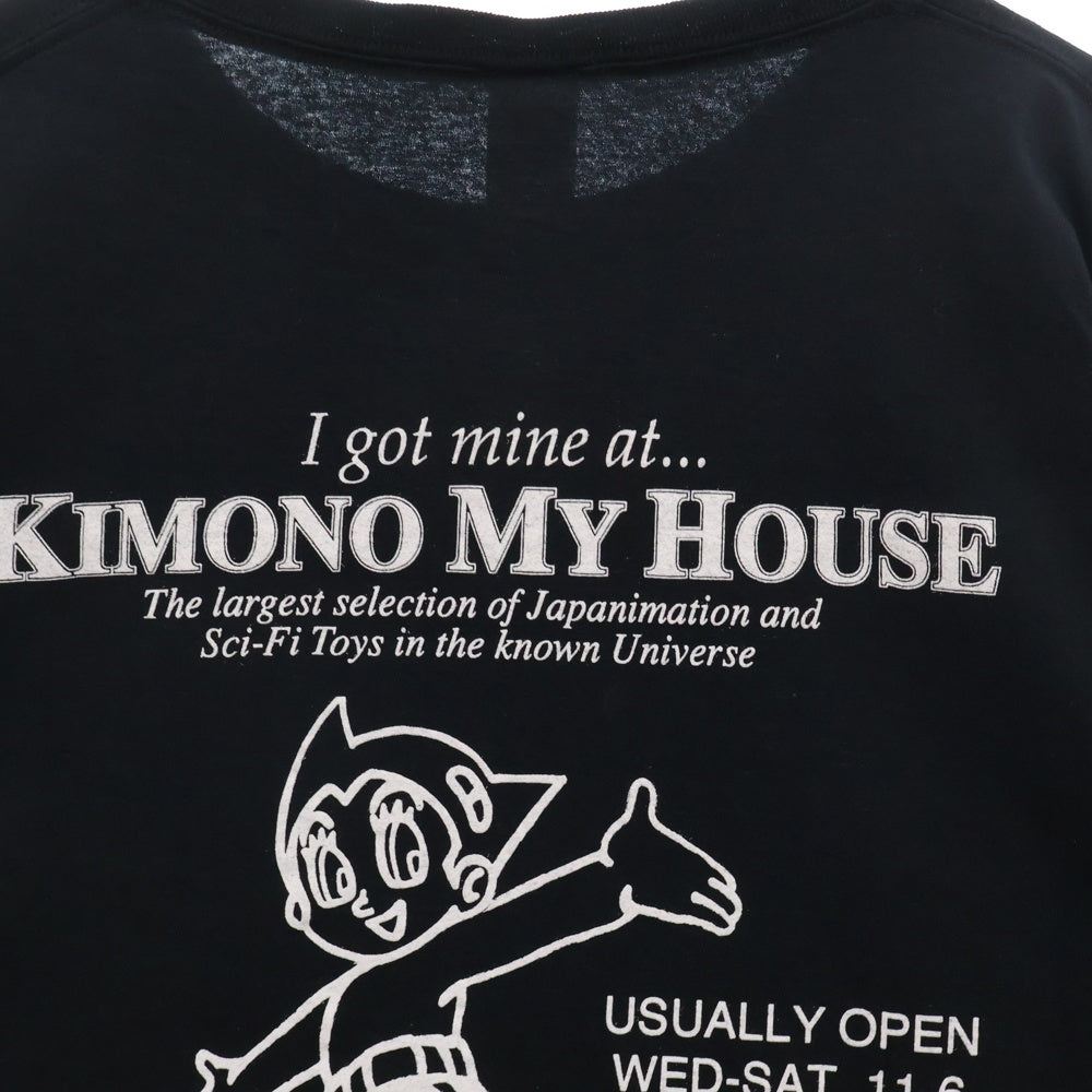 VINTAGE(ヴィンテージ) 00s AKIRA KIMONO MY HOUSE アキラ フロント プリント Tシャツ 半袖カットソー ブラック