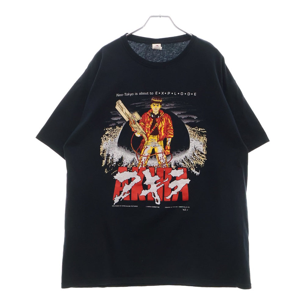 VINTAGE(ヴィンテージ) 00s AKIRA KIMONO MY HOUSE アキラ フロント プリント Tシャツ 半袖カットソー ブラック