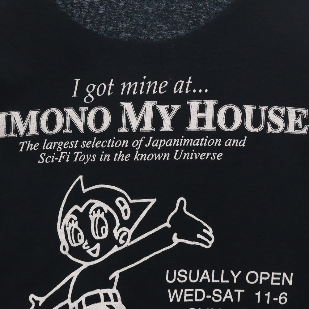 VINTAGE(ヴィンテージ) 00s AKIRA KIMONO MY HOUSE アキラ フロント プリント Tシャツ 半袖カットソー ブラック