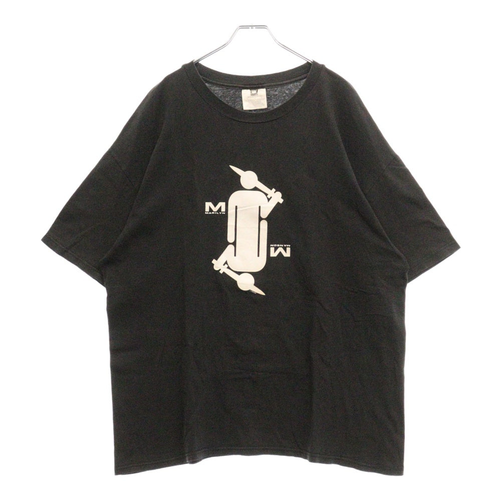 VINTAGE(ヴィンテージ) 90s MARILYN MANSON SUICIDE KING マリリンマンソン スーサイド キング Tシャツ 半袖カットソー ブラック