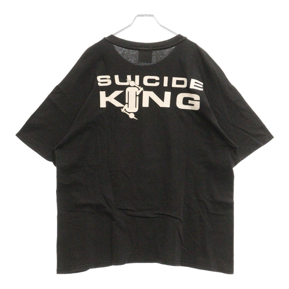 VINTAGE(ヴィンテージ) 90s MARILYN MANSON SUICIDE KING マリリンマンソン スーサイド キング Tシャツ 半袖カットソー ブラック