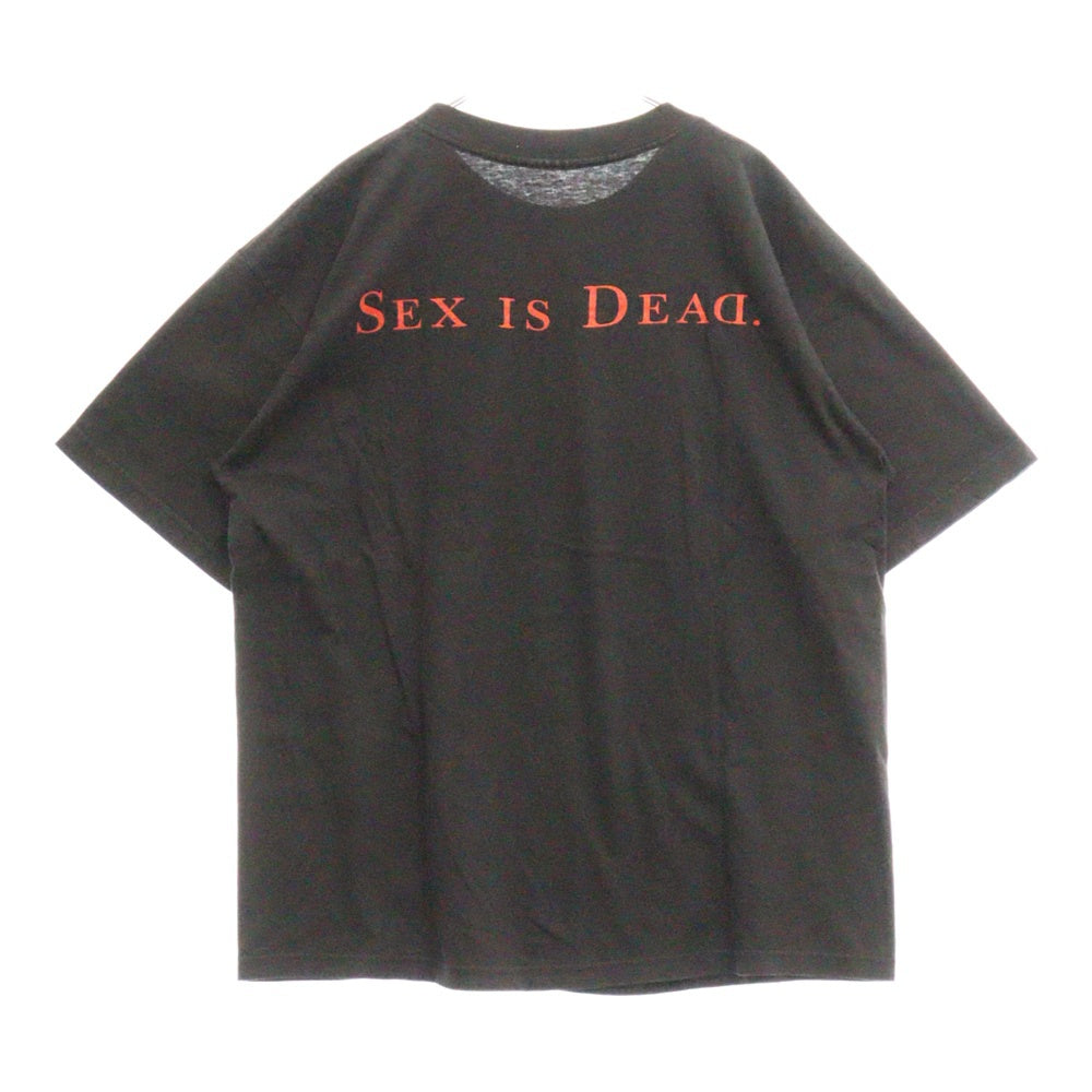 VINTAGE(ヴィンテージ) 90s MARILYN MANSON SEX IS DEAD TEE マリリンマンソン 両面プリント半袖Tシャツ カットソー ブラック