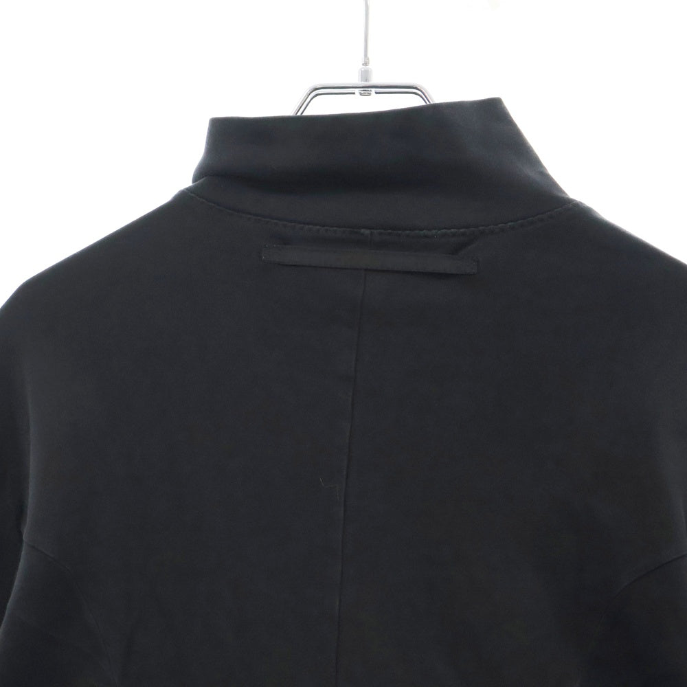 PRADA SPORT(プラダ スポーツ) HALF ZIP ハーフジップ コットン ハイネック カットソー ブラック
