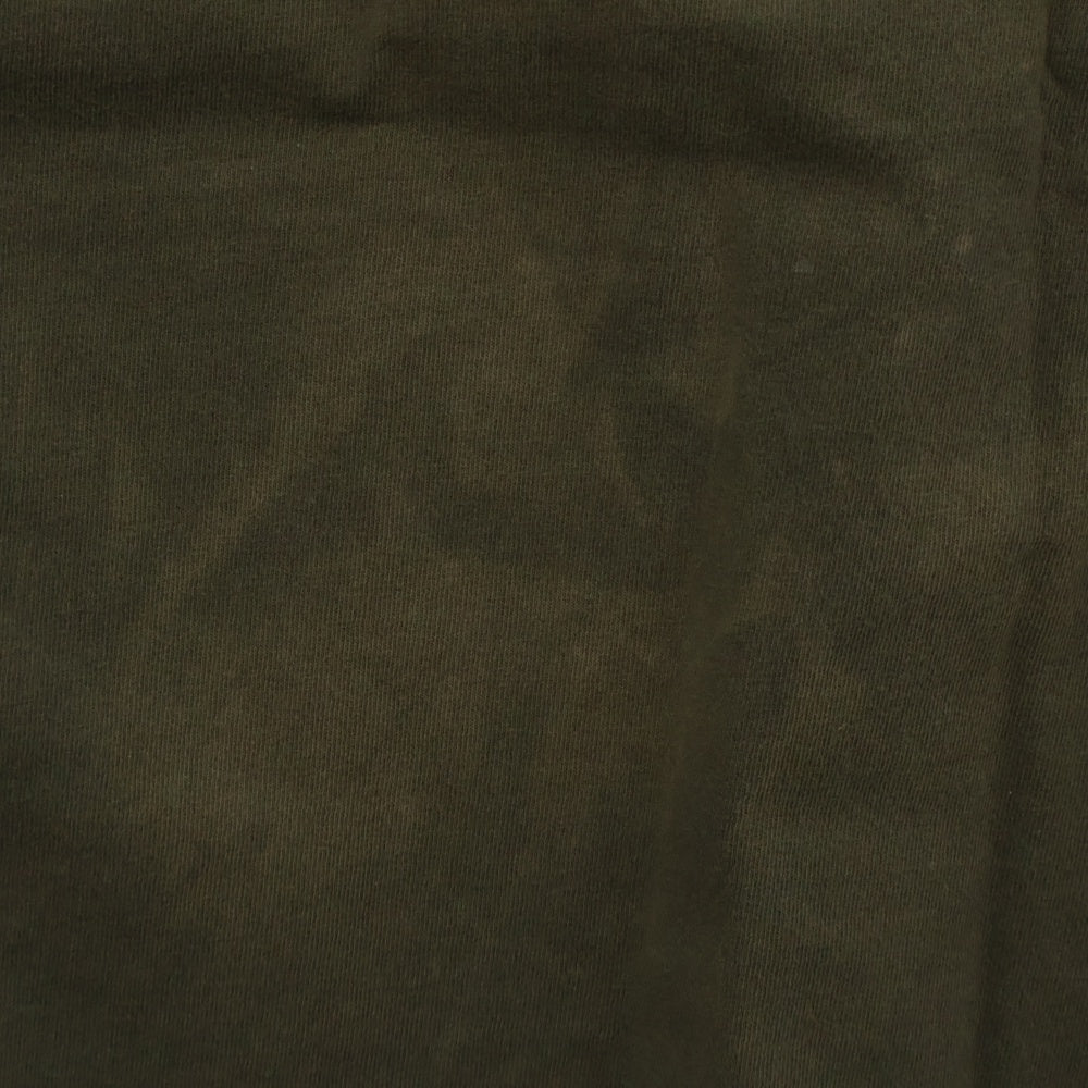 VINTAGE(ヴィンテージ) 90s WU WEAR JEANS CO ウータン ウェア フロントプリント Tシャツ 半袖カットソー カーキ