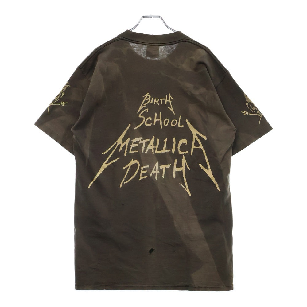 VINTAGE(ヴィンテージ) 90s METALLICA 1992 BIRTH SCHOOL METALLICA DEATH TEE バース スクール メタリカ デス 両面プリント半袖Tシャツ カットソー