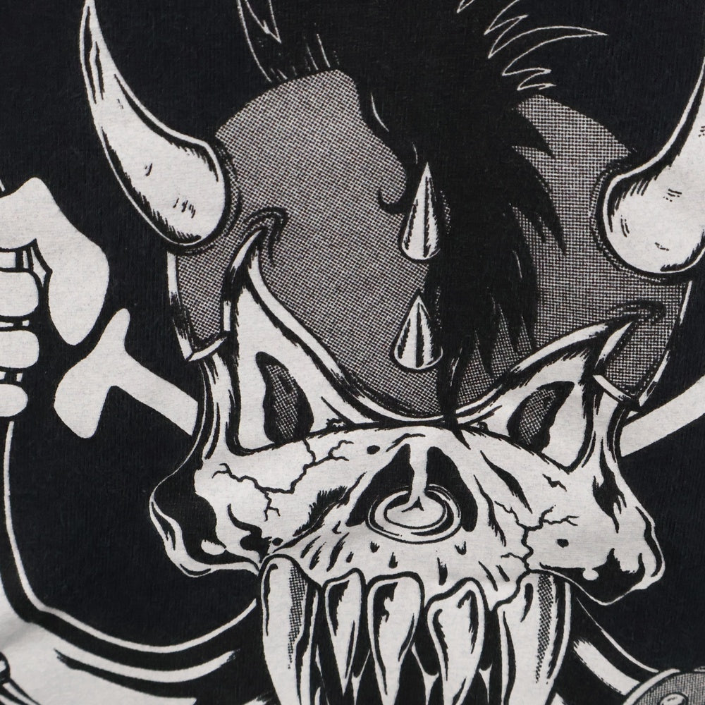 VINTAGE(ヴィンテージ) 90s METALLIHEAD LIVING TO WIN METALLICA CLUB 両面プリント Tシャツ 半袖カットソー ブラック