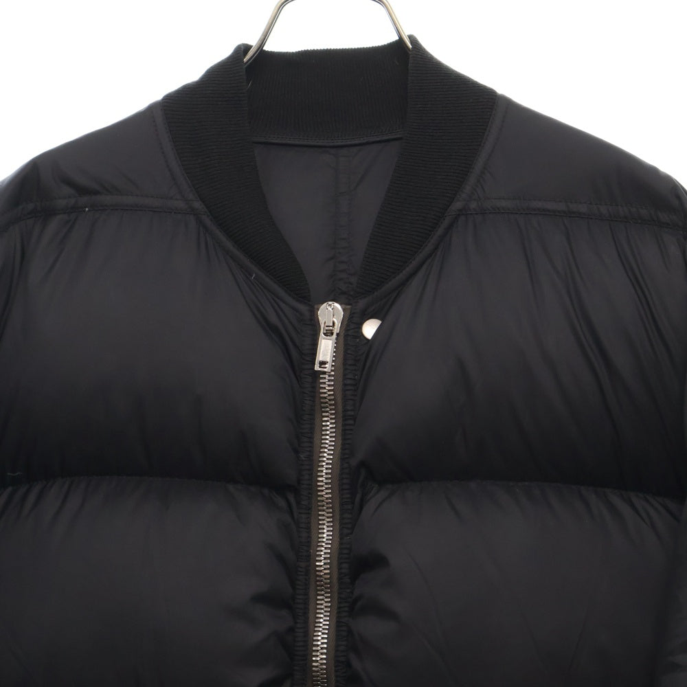 Rick Owens(リックオウエンス) 21AW FLIGHT JACKET RU02A5788-NZD3 フライトダウンジャケット アウター ブラック