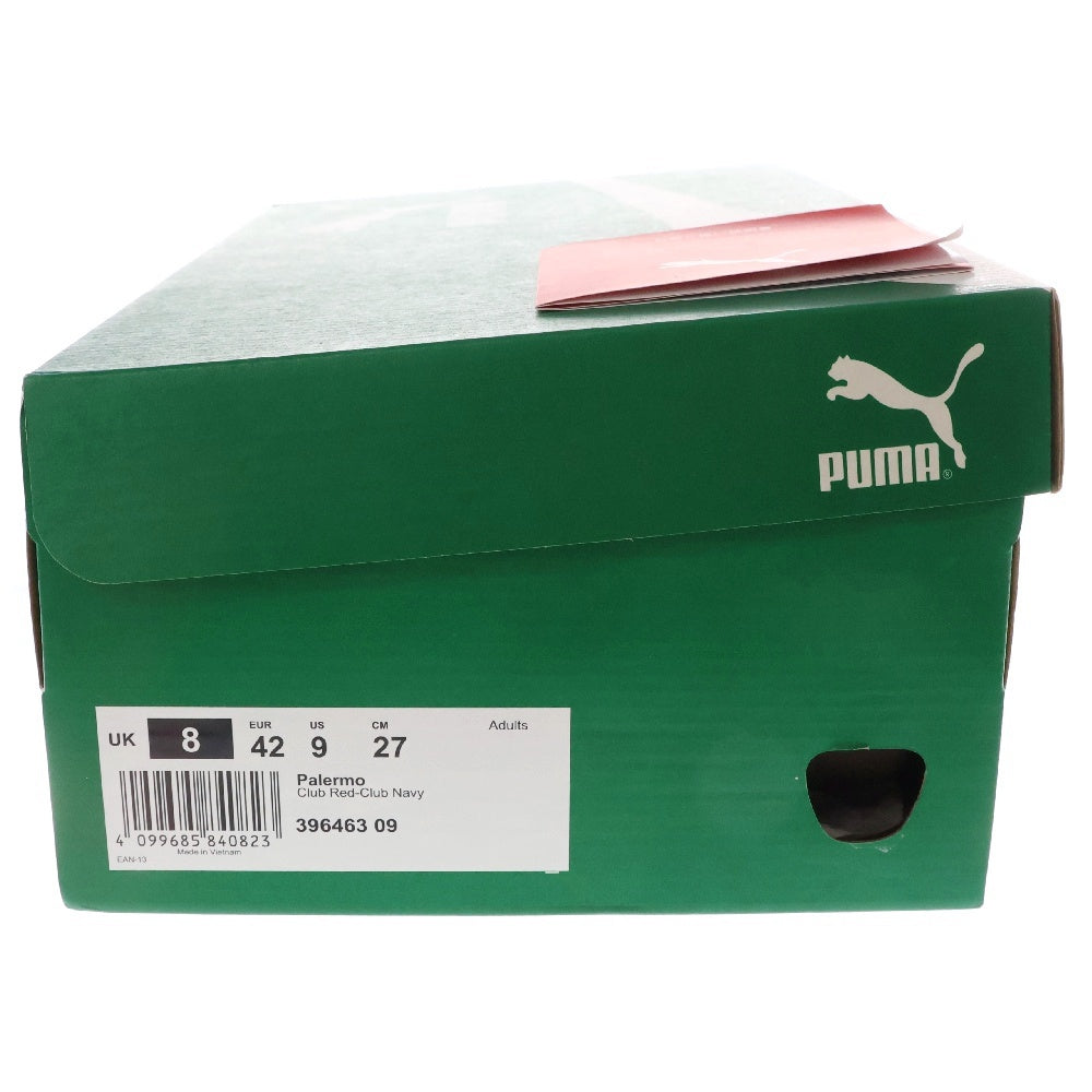 PUMA(プーマ) Palermo パレルモ ローカット スニーカー レッド/ネイビー 396463 09