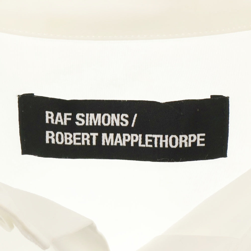 RAF SIMONS(ラフシモンズ) 17SS×ROBERT MAPPLETHORPE OVERSIZED SHIRT UNTITLED 1972 オーバーサイズ長袖シャツ ホワイト 171-208