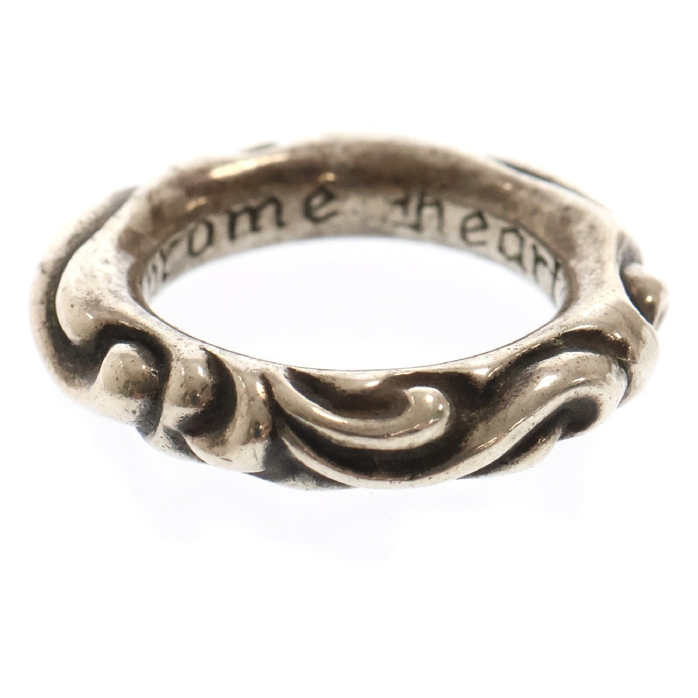CHROME HEARTS(クロムハーツ) SCRL BAND スクロールバンド リング シルバー BCA351