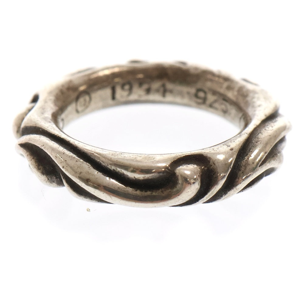 CHROME HEARTS(クロムハーツ) SCRL BAND スクロールバンド リング シルバー BCA351
