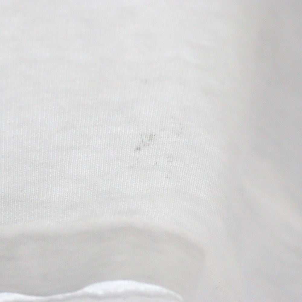 VINTAGE(ヴィンテージ) 90s Alice in Wonderland Humpty Dumpty 不思議の国のアリス ハンプティ・ダンプティ 両面プリント Tシャツ 半袖カットソー ホワイト