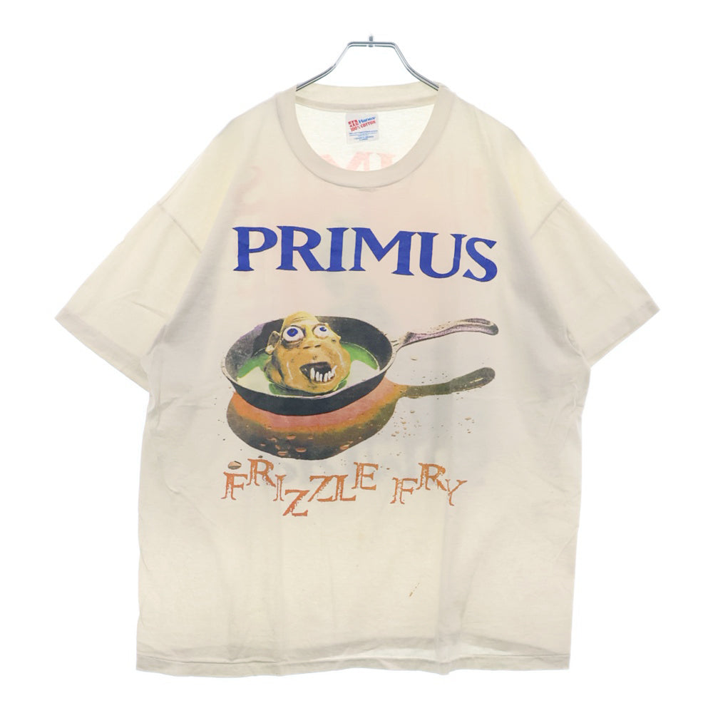 VINTAGE(ヴィンテージ) 90s PRIMUS FRIZZIE FRY プリムス フリジー フライ 両面プリント Tシャツ ホワイト
