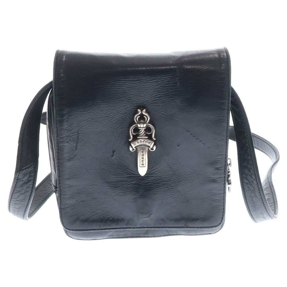 CHROME HEARTS(クロムハーツ) MILO LARGE DAGGER BAG マイロ ラージダガー メールショルダーバッグ ブラック