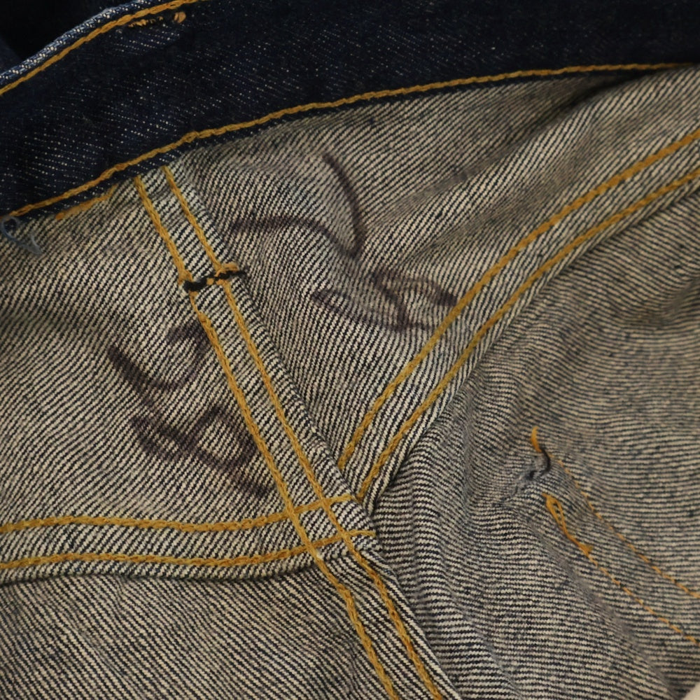 Levi's(リーバイス) 60-70s VINTEGE 501 STYPE BIG E ボタン裏刻印6 ボタンフライデニムパンツ インディゴ